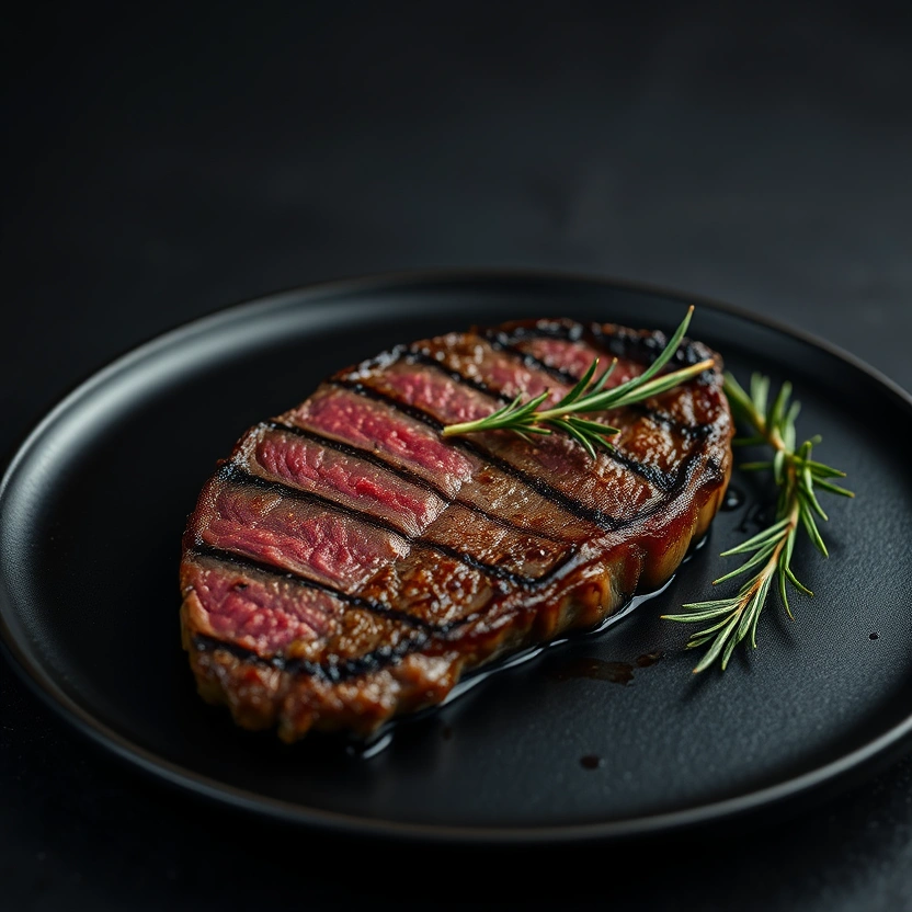 Flame-seared wagyu beef with seasonal accompaniments